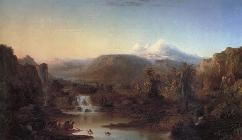 Robert S.Duncanson The Land of the Lotus Eaters oil painting image